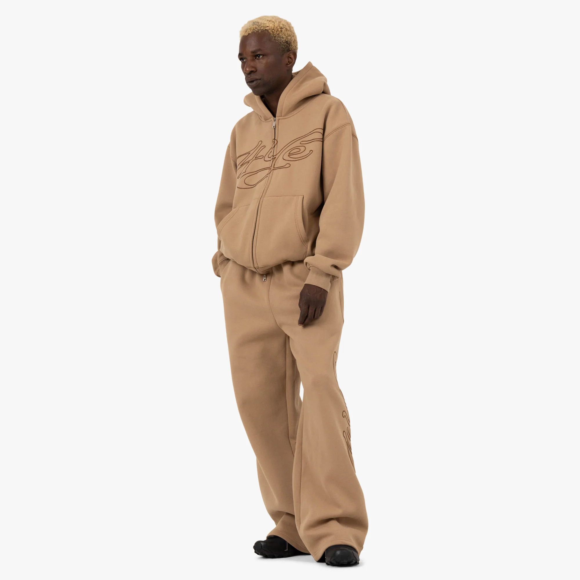 4YE Signature Wide Pant Peanut / Brown - Image 6